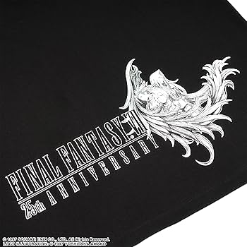 ファイナルファンタジーIX　25th ANNIVERSARY　Tシャツ　FREE Amazon.co.jp: ファイナルファンタジーVII 25th ANNIVERSARY T
